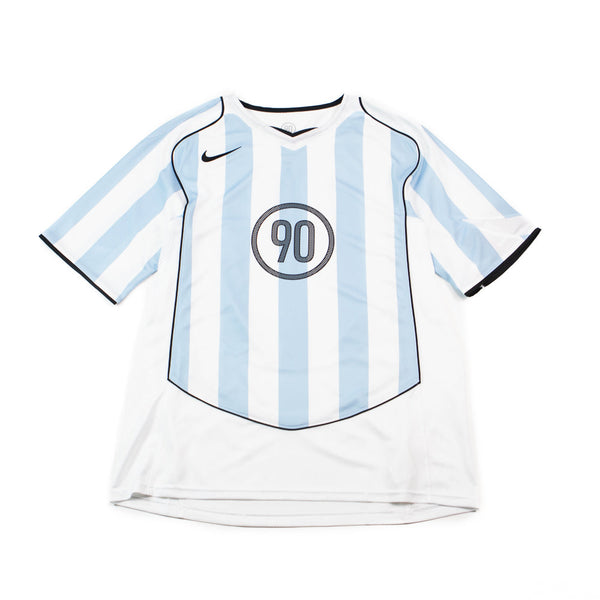 Nike Total 90 Dri-FIT Soccer Jersey (Psychic Blue/White/Black)