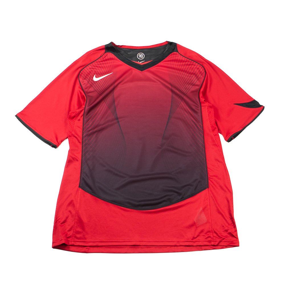 Total 90 Dri-FIT Short-Sleeve Soccer Jersey (Gym Red/Black)