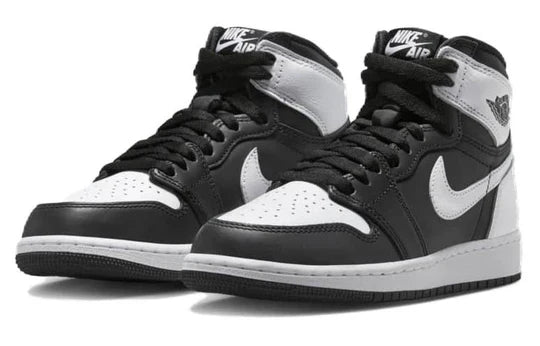 Kid's Air Jordan 1 High OG “Black/White” (GS)