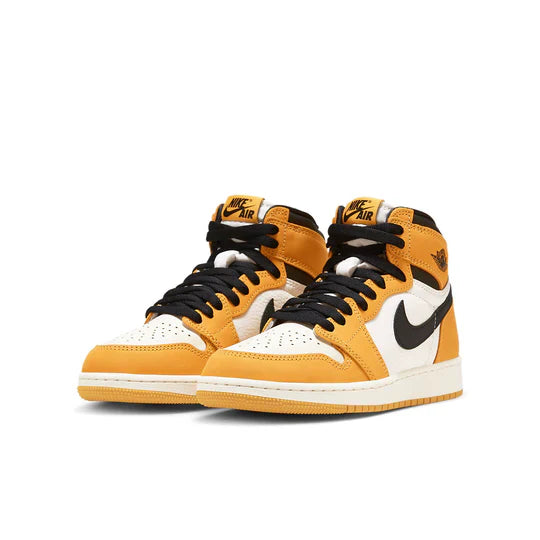 Kid's Air Jordan 1 High OG “Yellow Ochre” (GS)