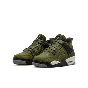 Kid's Air Jordan 4 SE Craft "Olive" (GS)