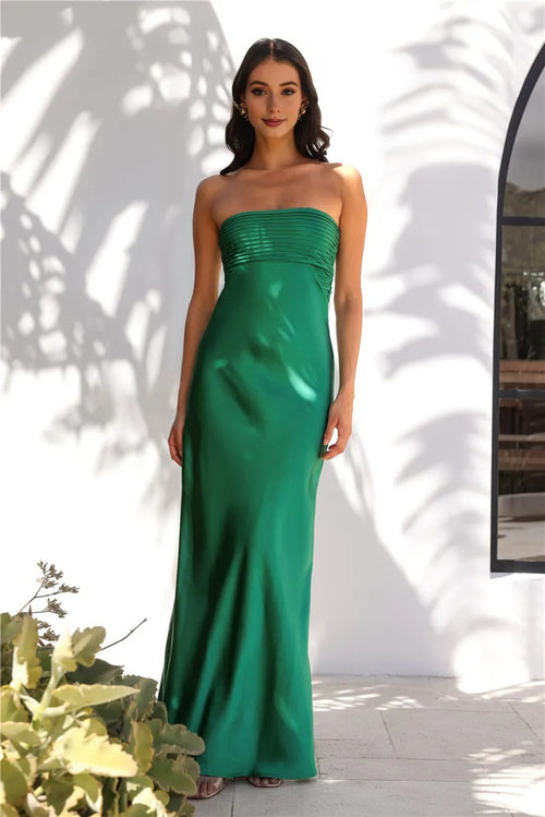 Adina Maxi Dress Emerald