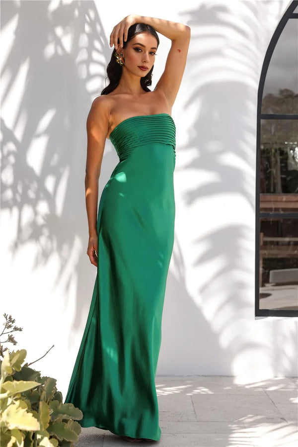 Adina Maxi Dress Emerald