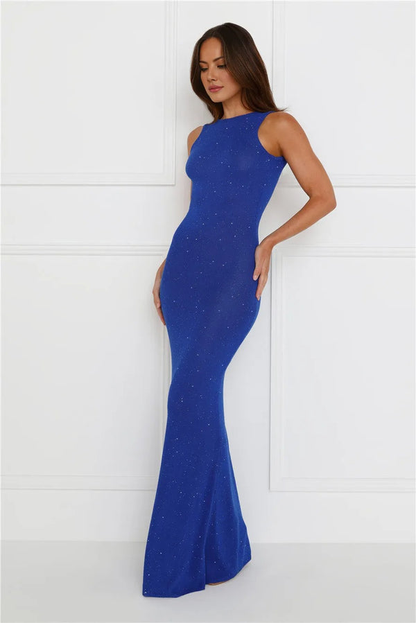 Adriana Maxi Dress Blue