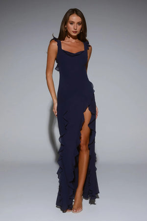 All Night Affair Maxi Dress Ink