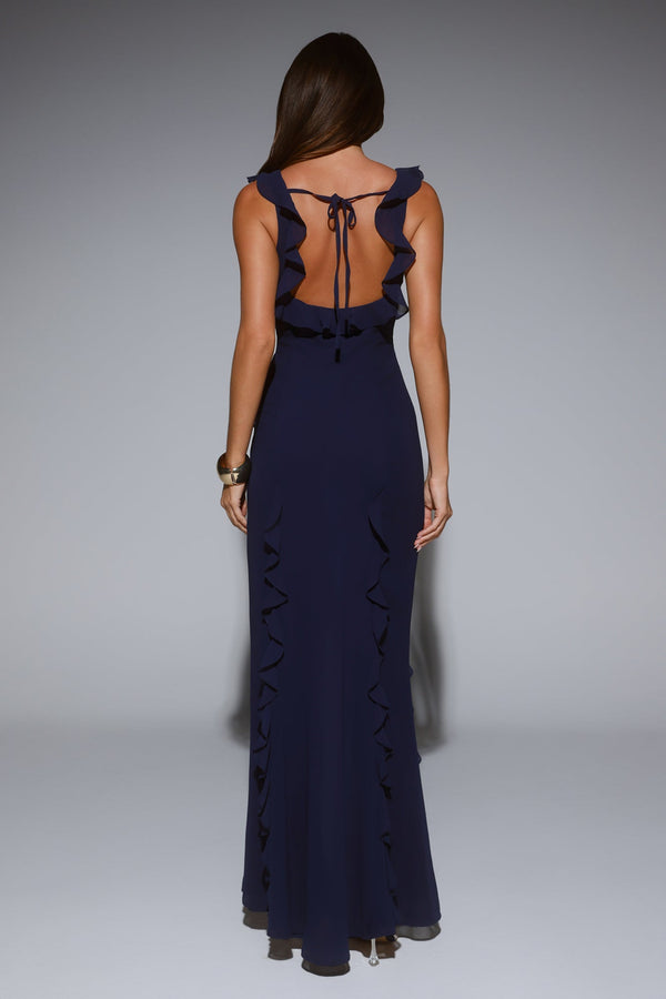All Night Affair Maxi Dress Ink