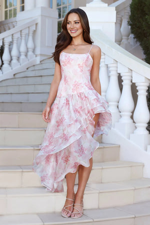 Bora Bora Nights Midi Dress Print