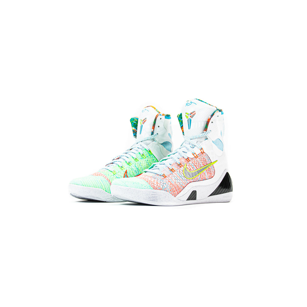 Kobe IX Elite High Protro (White/Reflective Silver)