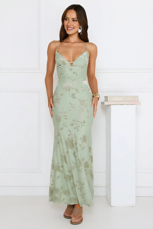 Seychelles Secrets Maxi Dress Sage