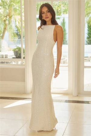 Tidepool Dreams Maxi Dress White